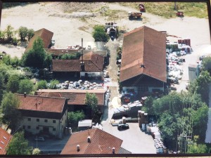 Luftaufnahme alter Standort 2002